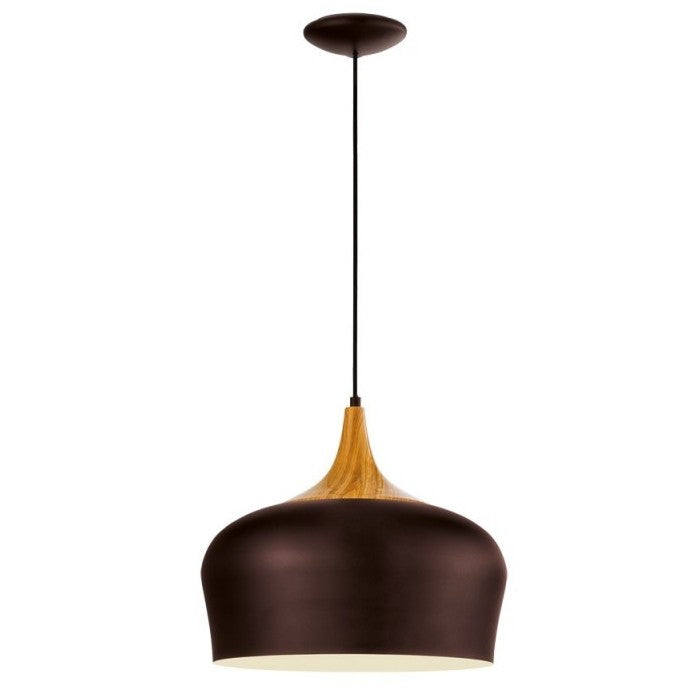 Eglo Obregon Pendul 1x60W, maro inchis