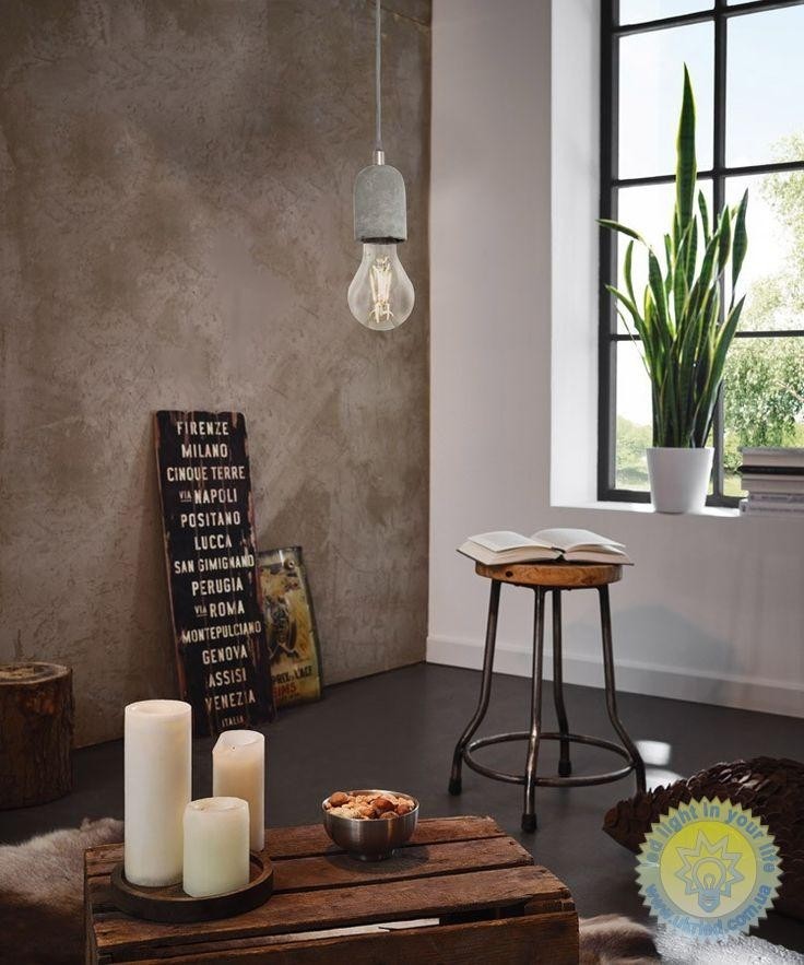 Eglo Silvares Pendul 1x60W, gri