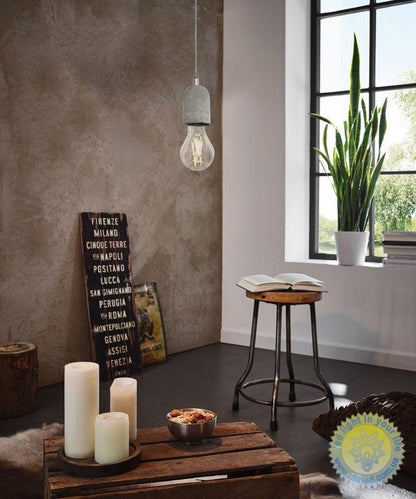 Eglo Silvares Pendul 1x60W, gri