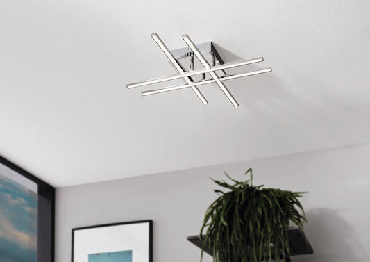 Eglo Lasana 1 Plafoniera 1x24W, crom