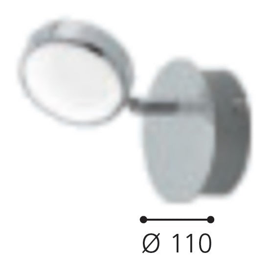 Eglo Salto Aplica cu spot 1x5.4W, crom