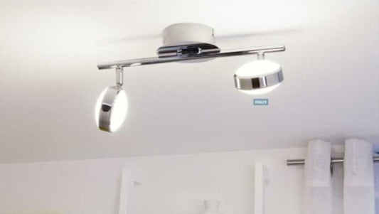 Eglo Salto Plafoniera cu 2 spoturi 2x5.4W, crom