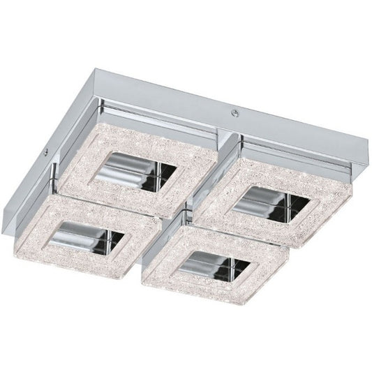 Eglo Fradelo Plafoniera 4x4W, crom