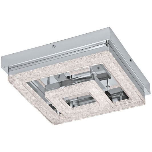 Eglo Fradelo Plafoniera 1x12W, crom/transparent