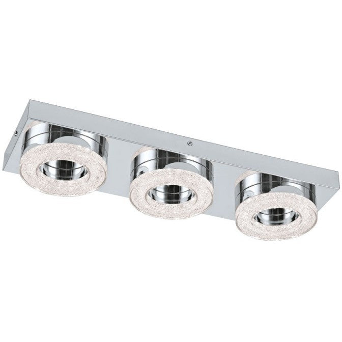 Eglo Fradelo Plafoniera 3x4W, crom