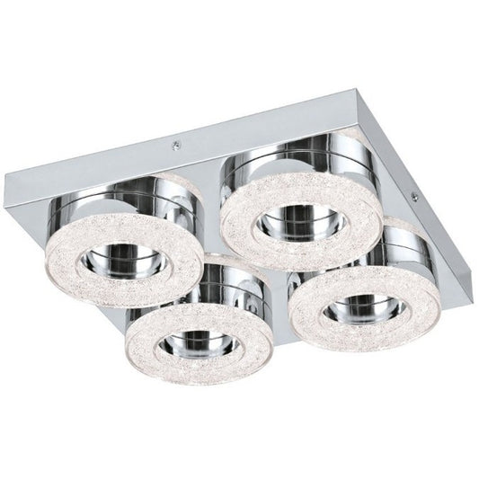 Eglo Fradelo Plafoniera 4x4W, crom