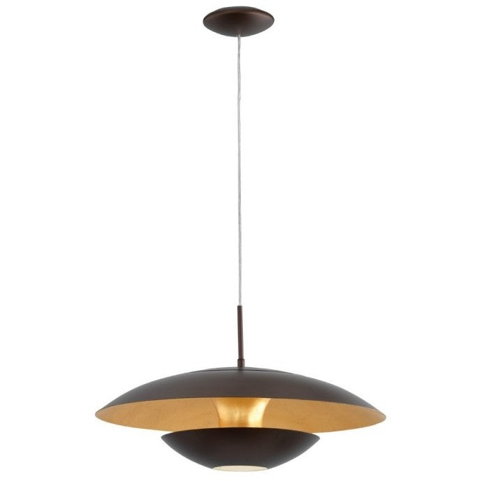 Eglo Nuvano Pendul 1x60W, maro inchis