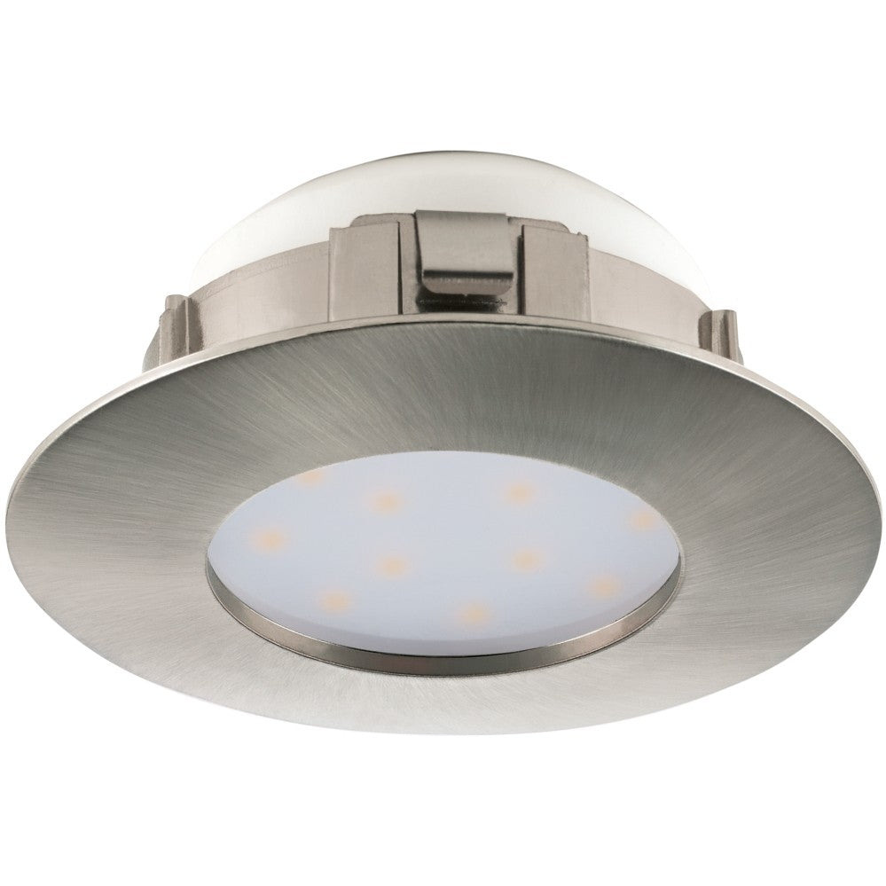 Eglo Pineda Spot incastrat rotund 1x6W, nichel mat