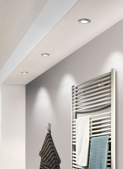 Eglo Pineda Spot incastrat rotund 1x6W, nichel mat