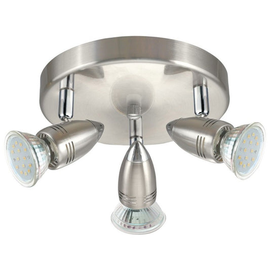 Eglo Magnum Led Plafoniera cu 3 spoturi 3x3W, Ø18 cm