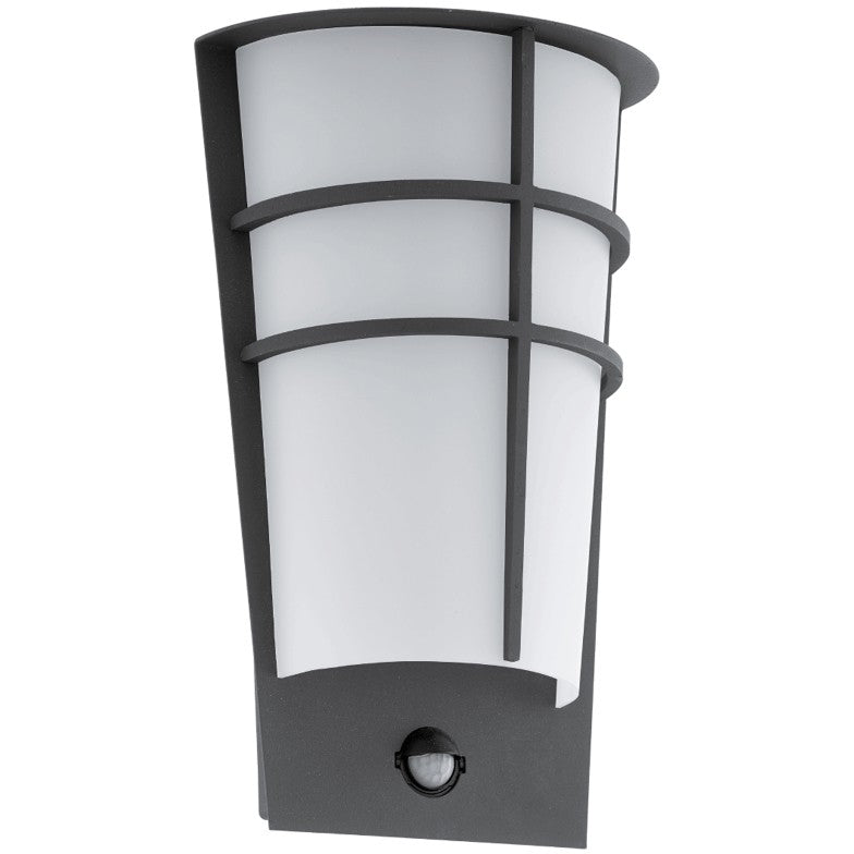 Eglo Breganzo 1 Aplica cu senzor pentru zi si noapte, 2x2.5W, alb/antracit