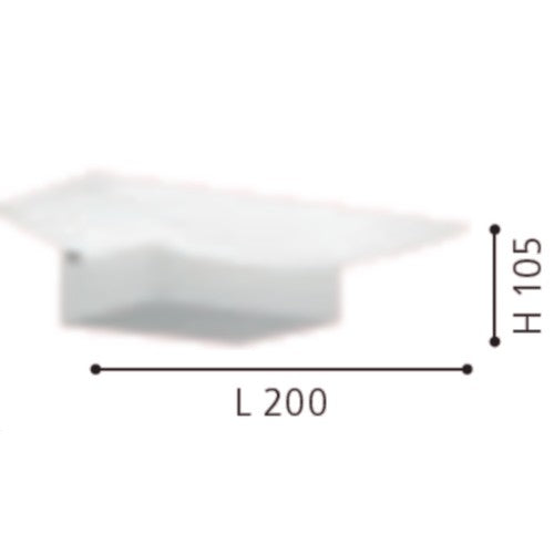 Eglo Metrass Aplica 1x5.6W, crom mat