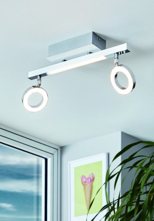 Eglo Cardillio 1 Plafoniera cu spoturi LED 2x3.2W si LED 1x3.3W