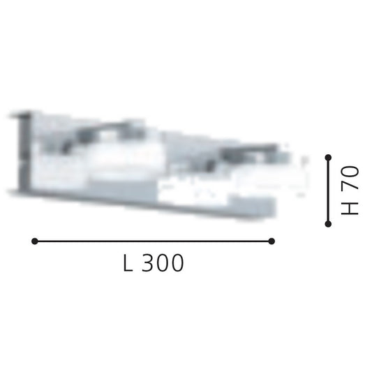 Eglo Romendo 1 Aplica 2x7.2W, 30 cm