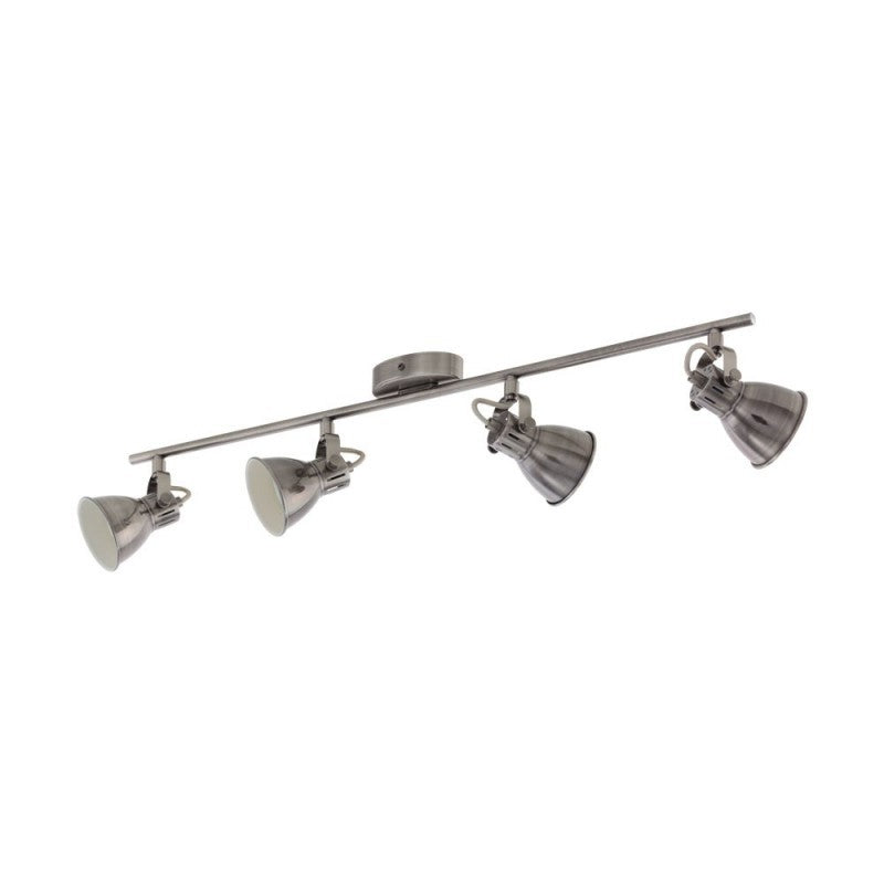 Eglo Seras Plafoniera cu spot 4x3.3W, crom mat (nickel-antique)