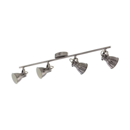 Eglo Seras Plafoniera cu spot 4x3.3W, crom mat (nickel-antique)