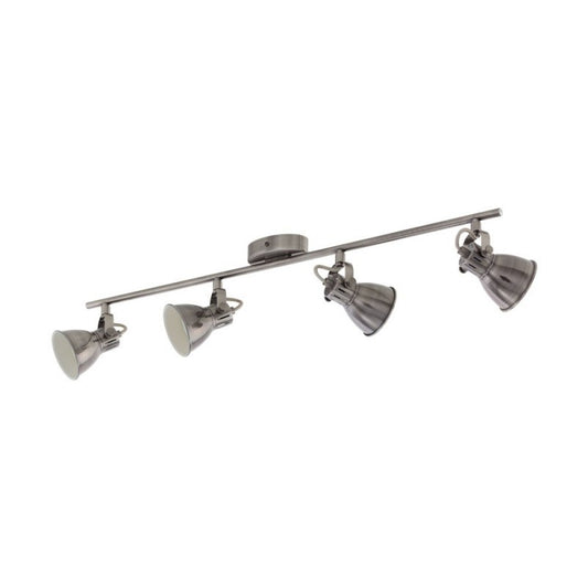 Eglo Seras Plafoniera cu spot 4x3.3W, crom mat (nickel-antique)
