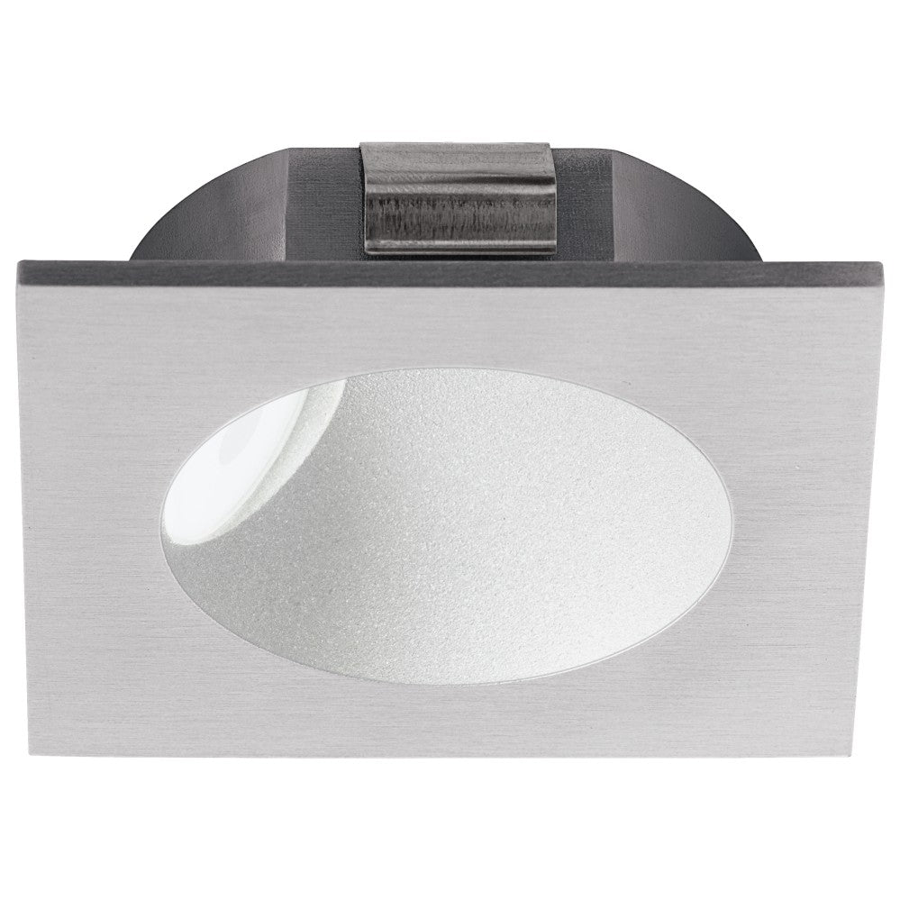 Eglo Zarate Spot incastrat patrat 1x2W, argintiu