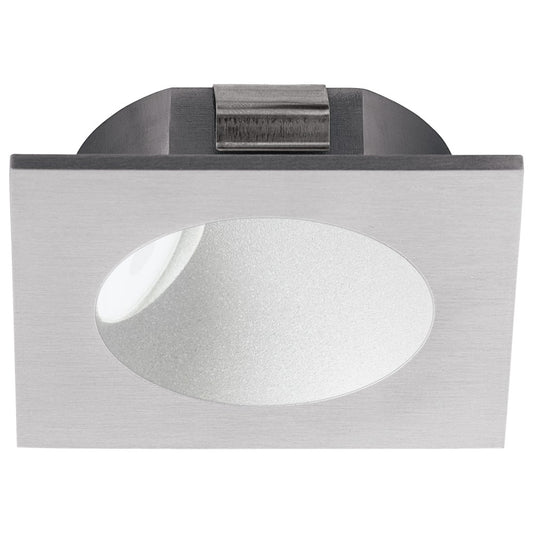 Eglo Zarate Spot incastrat patrat 1x2W, argintiu