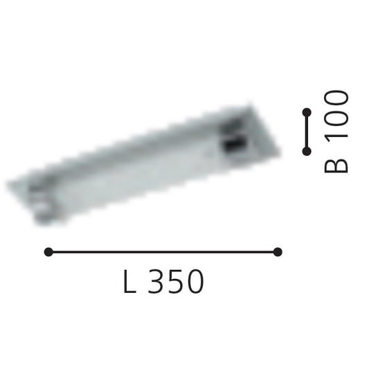 Eglo Tolorico Plafoniera 1x8W, transparent