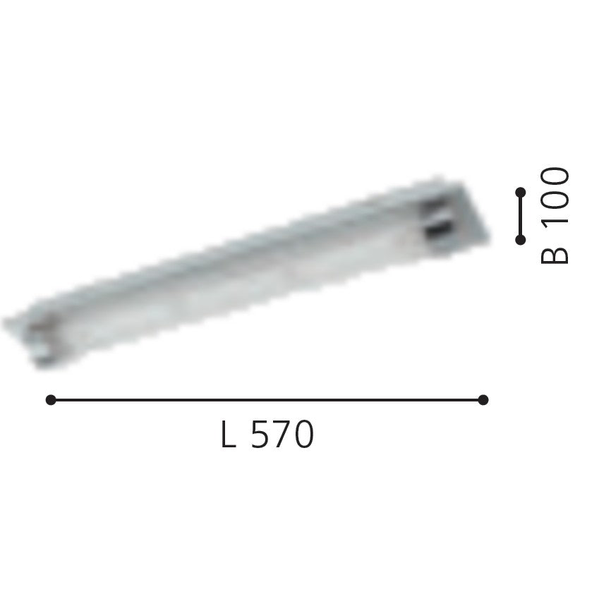 Eglo Tolorico Aplica 1x19W, transparent
