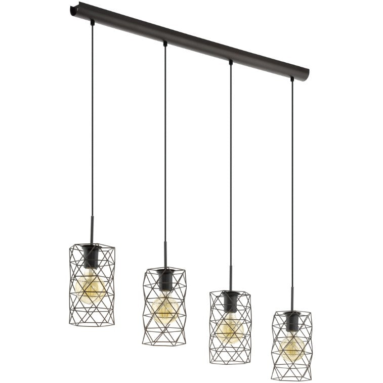 Eglo Estevau Pendul 4x60W, maro