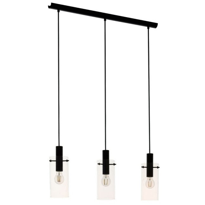 Eglo Montefino Pendul 3x60W, negru