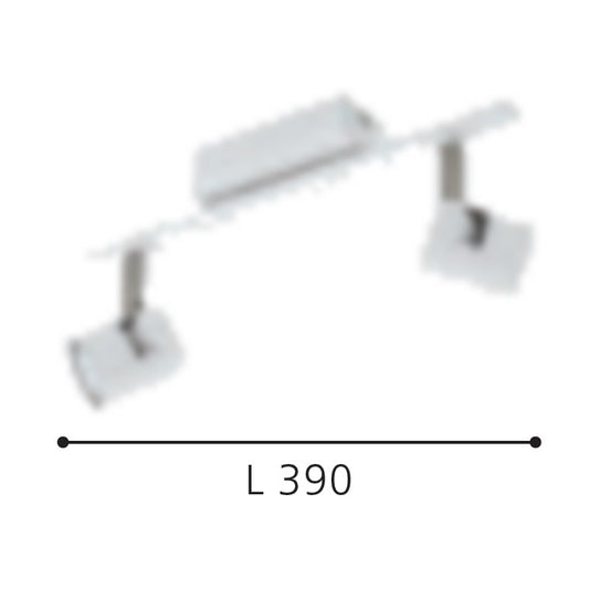 Eglo Vergiano Plafoniera cu 2 spoturi 2x5W, alb