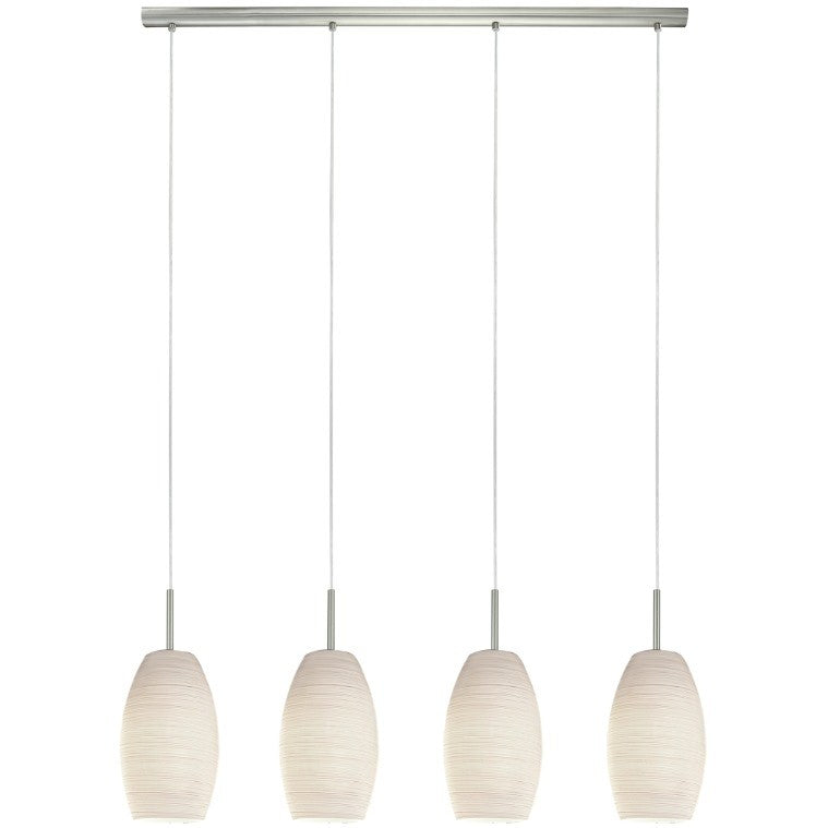 Eglo Batista 3 Pendul 4x40W, alb