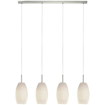 Eglo Batista 3 Pendul 4x40W, alb