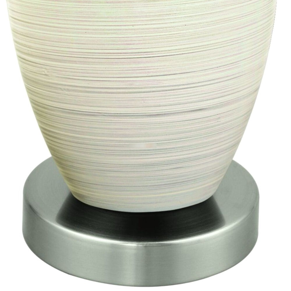 Eglo Batista 3 Veioza 1x40W, alb/nichel mat