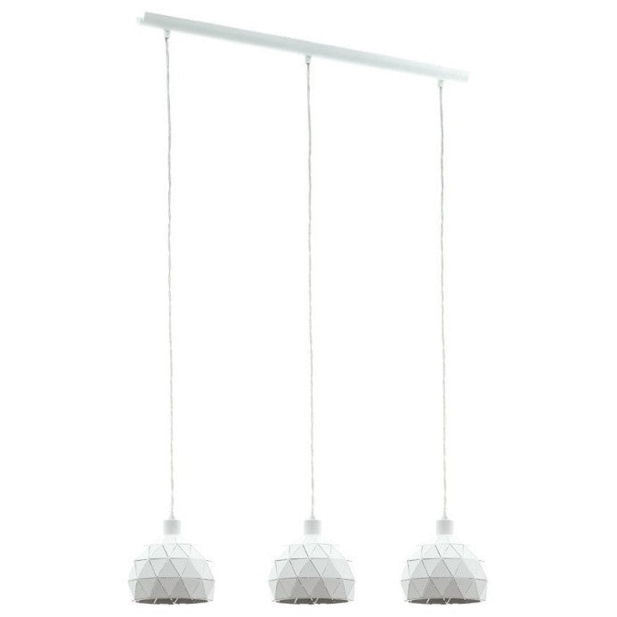 Eglo Roccaforte Pendul 3x40W, alb