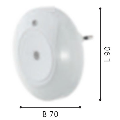Eglo Tineo Lampa de veghe 2x0.4W, alb