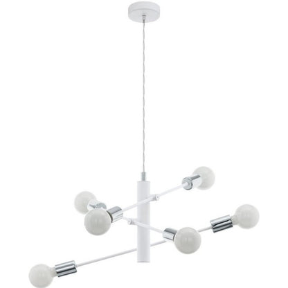 Eglo Gradoli Pendul 6x60W, alb