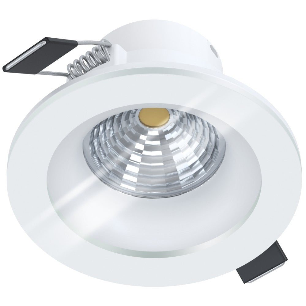 Eglo Salabate Spot incastrat rotund 1x6W, lumina calda, alb