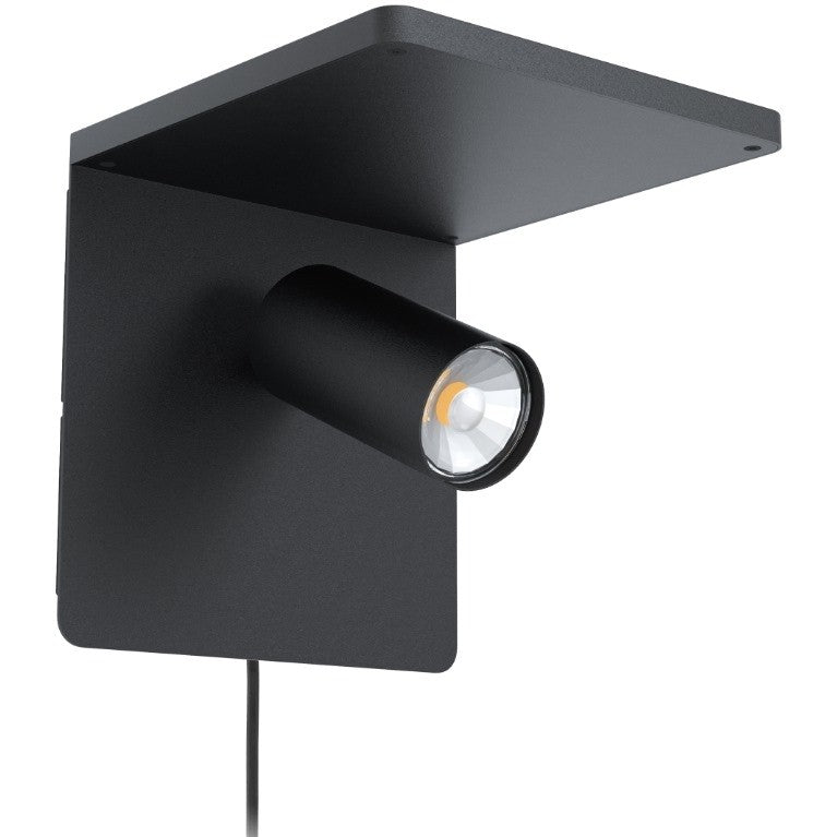 Eglo Ciglie Aplica cu spot si incarcator wireless, 1x5W, negru
