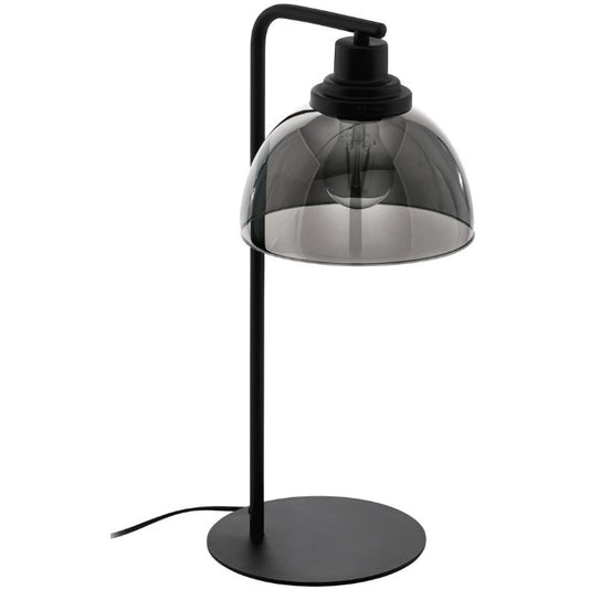 Eglo Beleser Veioza 1x60W, negru/transparent