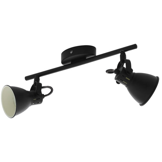 Eglo Seras 2 Plafoniera cu spoturi 2x3.3W, negru