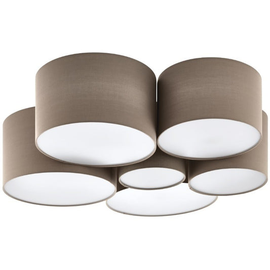 Eglo Pastore 1 Plafoniera 6x40W, maro