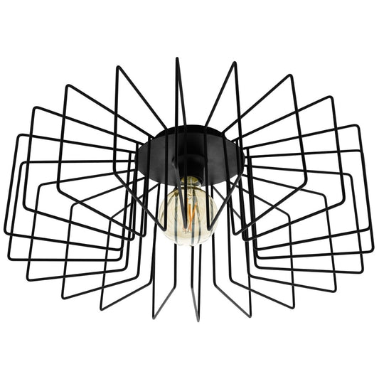 Eglo Tremedal Plafoniera 1x28W, negru