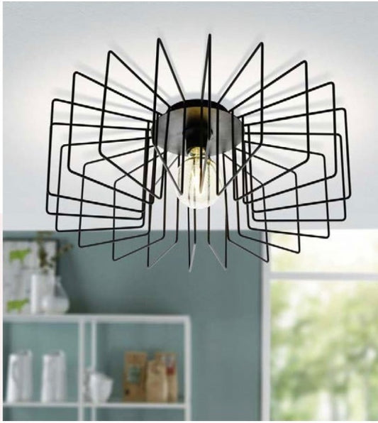 Eglo Tremedal Plafoniera 1x28W, negru