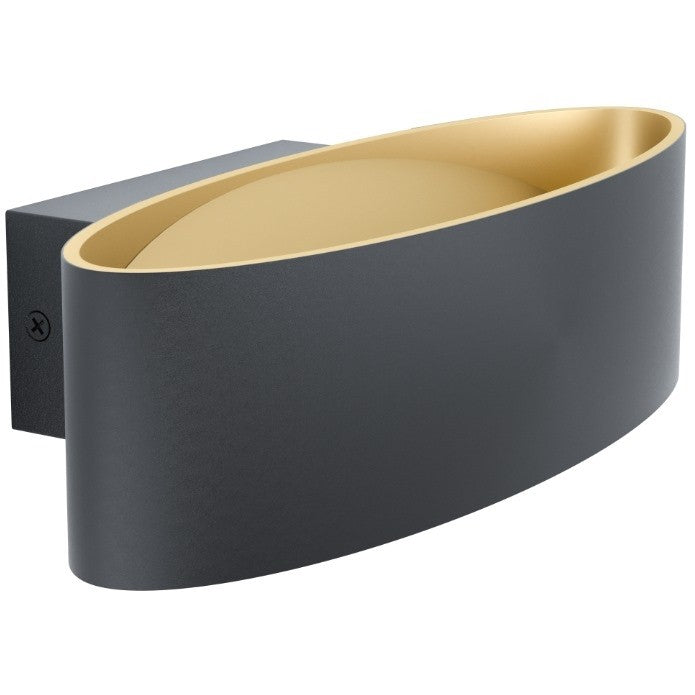 Eglo Maccacari Aplica 1x10W, negru/auriu