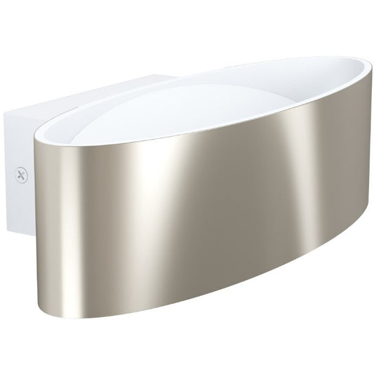 Eglo Maccacari Aplica 1x10W, nichel mat/alb