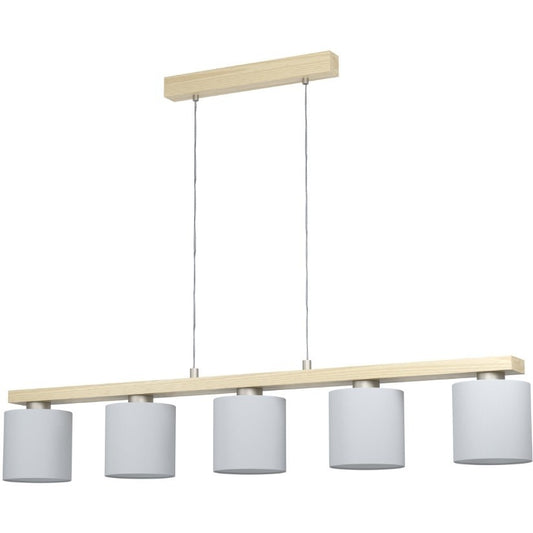 Eglo Castralvo Lustra 5x28W, alb