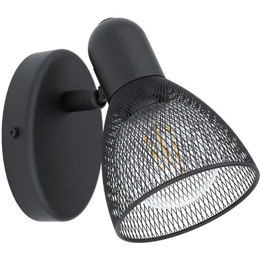 Eglo Carovigno Aplica cu spot 1x28W, negru