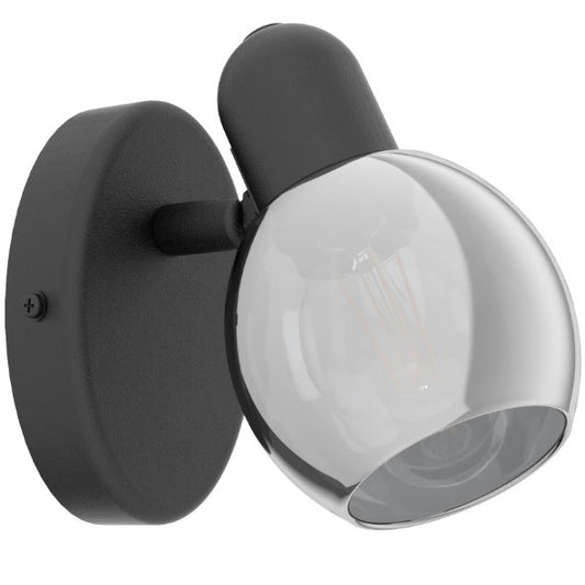 Eglo Pollica Aplica cu spot 1x28W, negru
