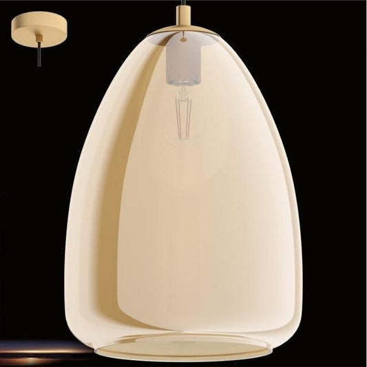 Eglo Alobrase Pendul 1x40W, Ø30 cm, alama