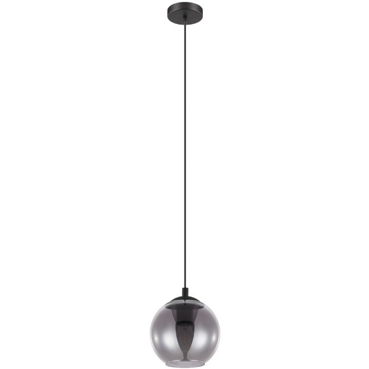 Eglo Ariscani Pendul 1x40W, negru/transparent
