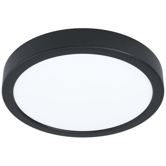 Eglo Fueva 5 Plafoniera rotunda 1x16.5W, IP20 negru