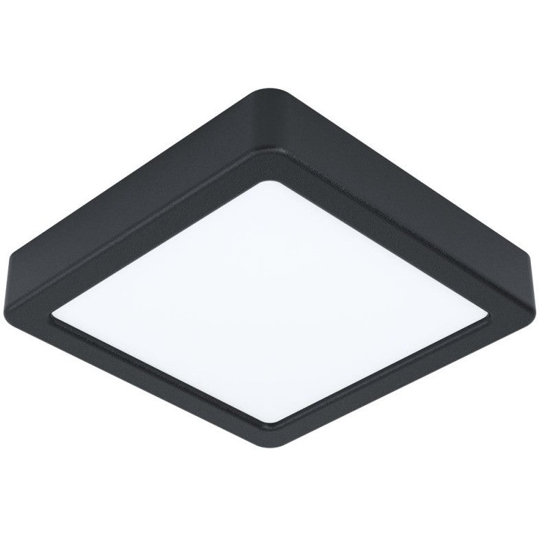 Eglo Fueva 5 Plafoniera patrata 1x10.5W, IP20 negru